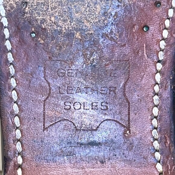 Barrie Men’s Burgundy Leather Hand-Sewn Penny Loafers Slip-On Shoes Size 9.5 - Picture 9 of 10